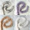 Colorful Imitation Turkey Marabou Feather Trim for Costumes & DIY Pajamas