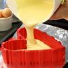 4 PCS Food Grade Silicone Baking Mold Christmas Cake Biscuits Cookies Mould Kitchen Tool