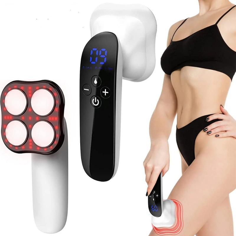 Electric Body Contouring Massager Adjustable Cordless Portable Deep Tissue Relaxation for Home Travel Office Unisex Care Device