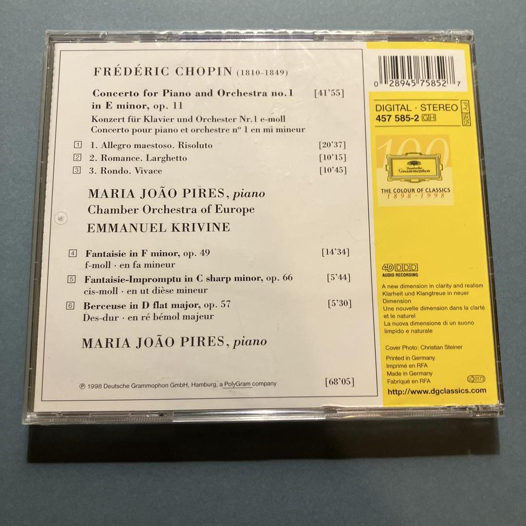 [USED] Pires Chopin Piano Concerto No. 1
