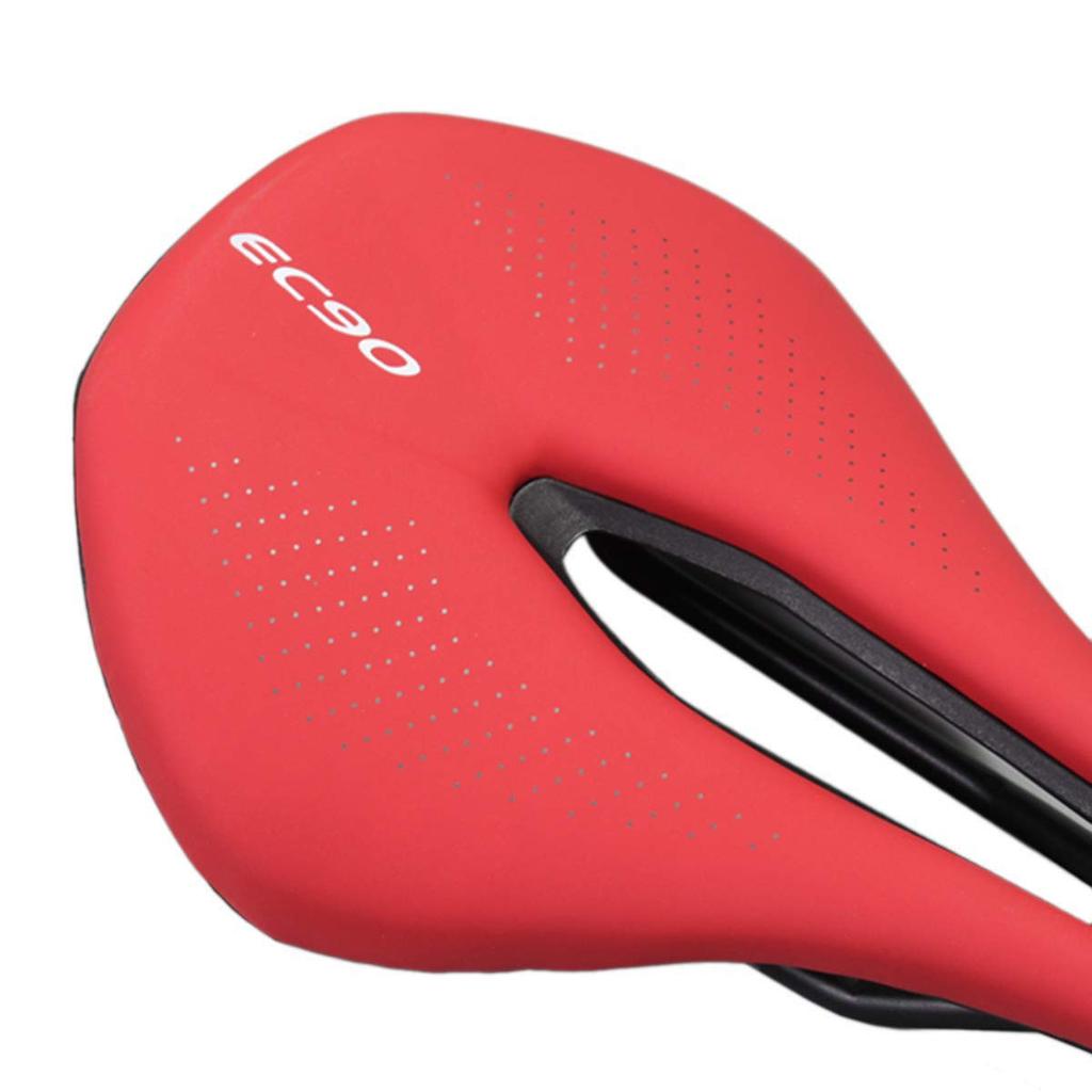 OSC Bicycle Seat Saddle MTB Road Bike Saddle Mountain Bike Racing Saddle PU Breathable Soft Seat Cushion Cross Bike Shock Absorption