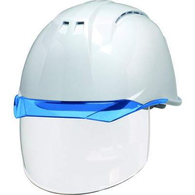 Viseira transparente DIC KP AA11EVOCSWHA6KPWB (com superfície) AA11EVO-CSW Branco/Azul