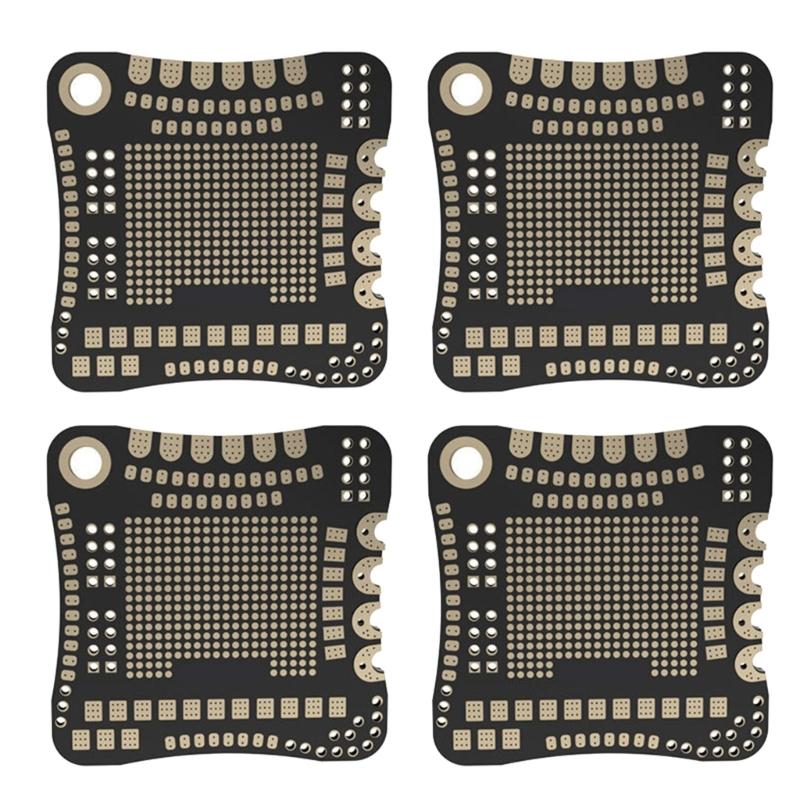 Set Of 4 PCB Welding Exercise Board Metal PCB Board For Soldering Practice For Flight Hobbyists Soldering Practice Board