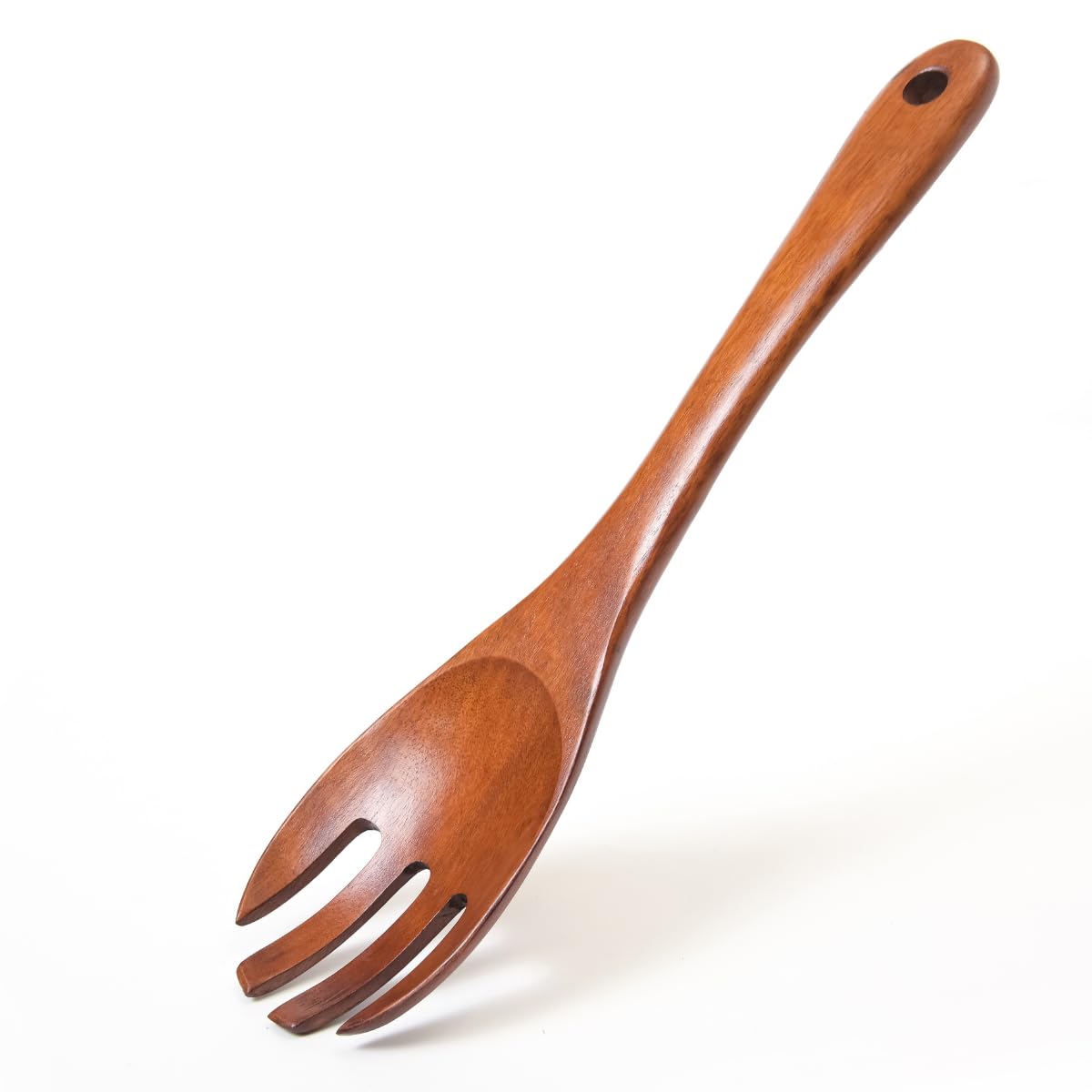 

Tokunari Salad Server Fork (Wooden Lacquer26cm) For elegant presentation TAN-101