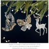 Snowflake Christmas Tree Ornaments DIY Crystal Hanging Christmas Crystal Pendants  Indoor Outdoor