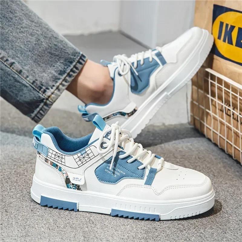 2025 New Men's Casual Summer Running Shoes, Men's New Sports Shoes, Low Cut Casual Sports Shoes, Thick Soled Board Shoes