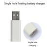 Light Weight CR425 Battery Charging Device Single/Double Port CR425 Charging Tool Fishing Float Battery Accessories