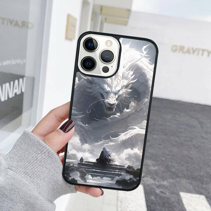 Exquisite Chinese Dragon Flying Phone Case For iPhone 17 Air 15 16 Cover  11 13 14 Pro Max 12 Plus Max Fundas