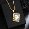 2026 Flip-Page Retro Book Pendant Necklace - Unisex Hip Hop Stainless Steel