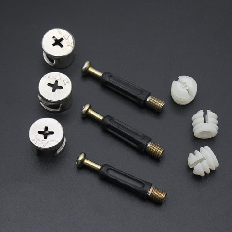 Innovative Eccentric Wheel Fixer Connectors Enhances Stability and Easy Maintenance in Home Furniture 20PCS