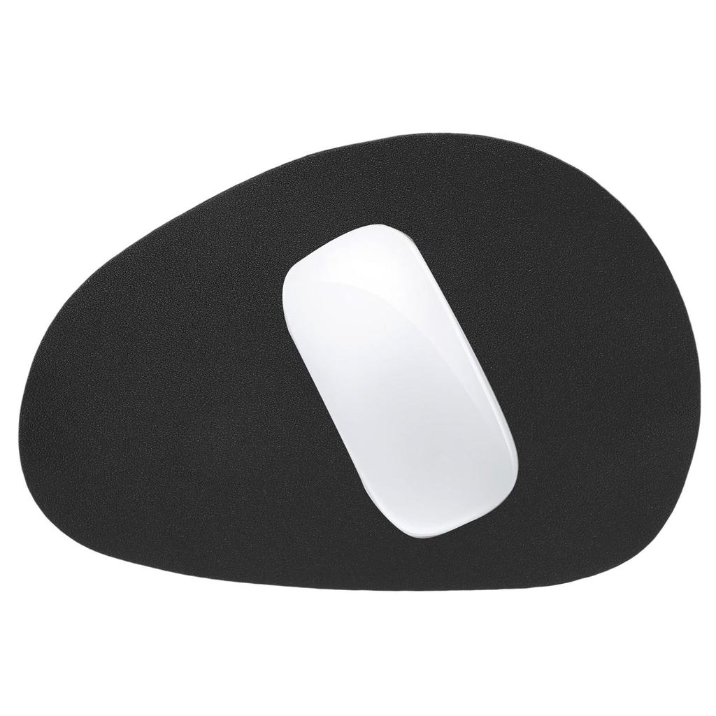 PU Leather Mouse Pad with Anti Slip Rubber Base Washable Water Proof Laptop Computer Mouse Mat