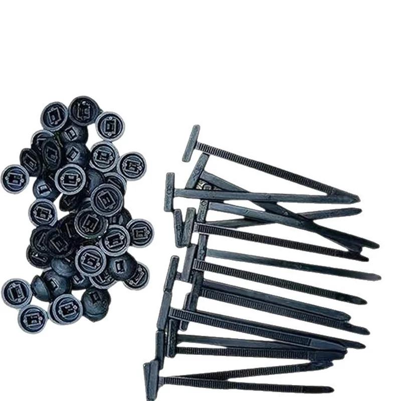 Multi Purpose Nylon Cable Tie Buckle Universal Plastic Strap Clamp Tools Accessories for Home Office Workshop and Outdoor Use