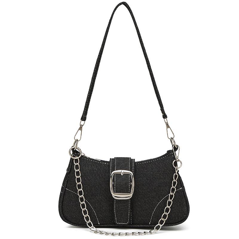 

Simple Style Fashionable Single-shoulder Crossbody Bag with Chain Strap and Shoulder Bag for The Underarm Area