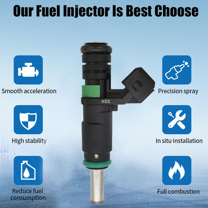 6PCS 13537531634 7531634 Fuel Injectors For BMW 128i 328i X3 X5 Z4 525i 2.0L 2.5L 3.0L 2006 2007 2008 2009 2010 2011 2012 FJ748