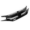 Gloss Black for TypeR Style Front Mesh Grille with Headlights Eyelids Replacement for Honda Civic 20162018