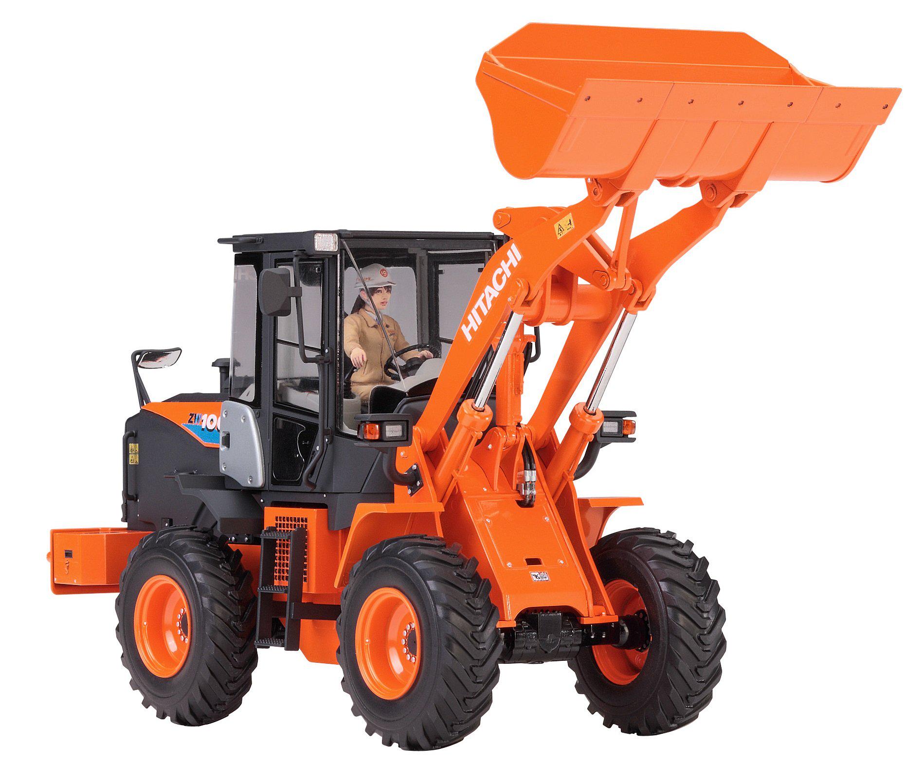 

Hasegawa Construction Machinery Series Hitachi Construction Machinery Wheel Loader Plastic Model WM04 1/35 ZW100-6