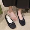 Fashion Elegant Slip On Shoes For Women Soft Ballet Flats Autumn Bow-Knot Female Footwear Slip-on Ballerinas Summer Fall New Butterfly D