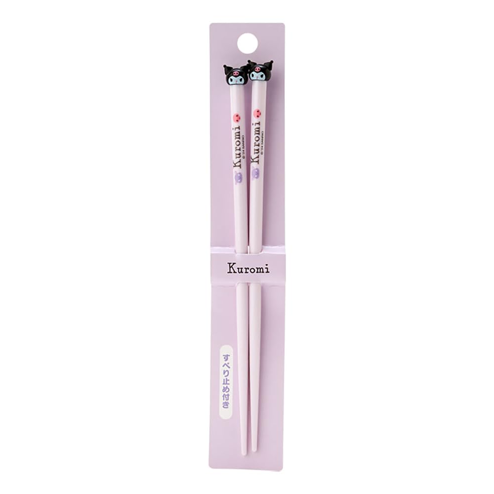 Sanrio Sanrio Kuromi Chopsticks with Mascot Chopsticks Kuromi 21 x x 1cm Character SANRIO 989801 (SANRIO) Kuromi-chan 2.4