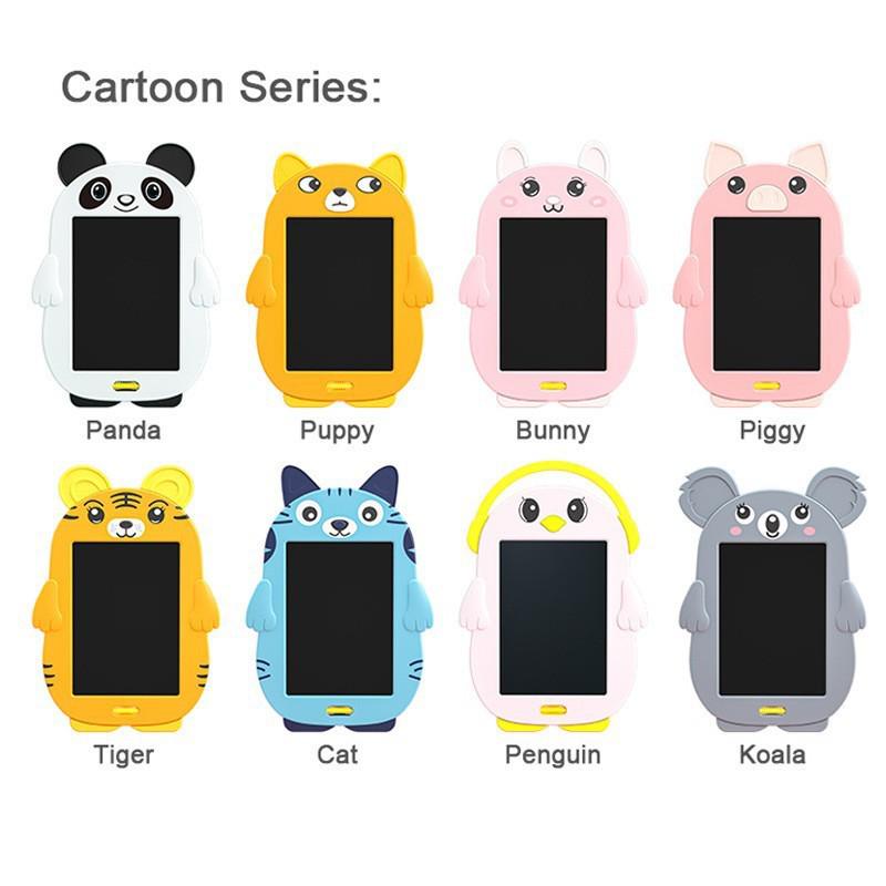 Children's Zodiac Cartoon LCD Handwriting & Drawing Board - Solar Powered Doodle & Painting Animal Writing Tablet