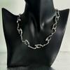 New Punk Silver Color Thorny Choker Necklace for Women Men Hip Hop Rock Metal Irregular Flame Shape Necklaces Jewelry