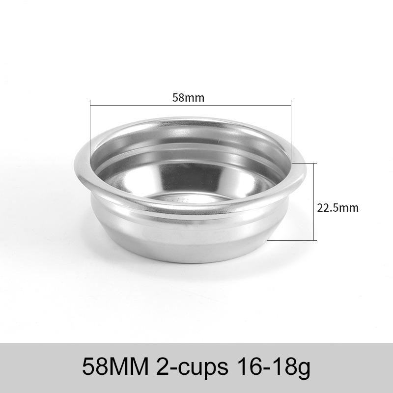Coffee Filter Basket 51mm 54mm 58MM Stainless Steel Replacement For Bottomless Portafilter Espresso Tools Barista Accessories