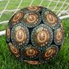Steampunk Rabbit Garden Round Football Size 5 Adult Ball Suitable for Training Matches and Outdoor Team.
