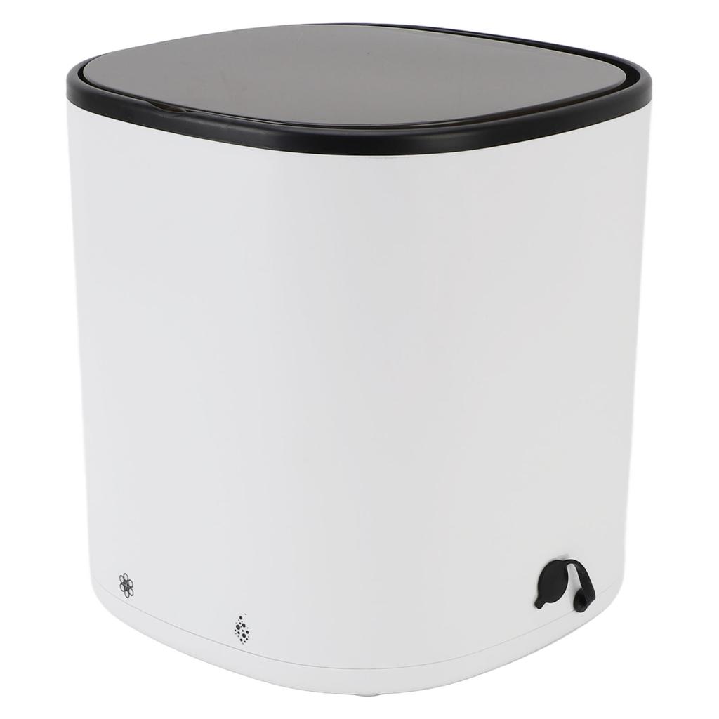 Small Washing Machine White 2000mah Rechargeable Small Washer with Drain Basket for Underwear Socks