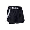 Shorts Casuales Play Up para Mujer Negro 1351981-001