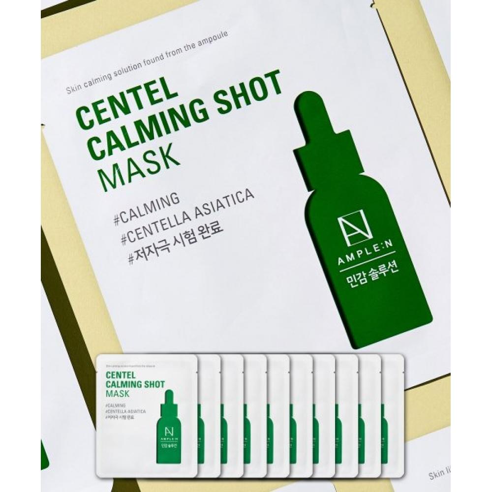 Amplen Centel Calming Shot Calming Mask Pack 10 Sheets+1 Sheet none