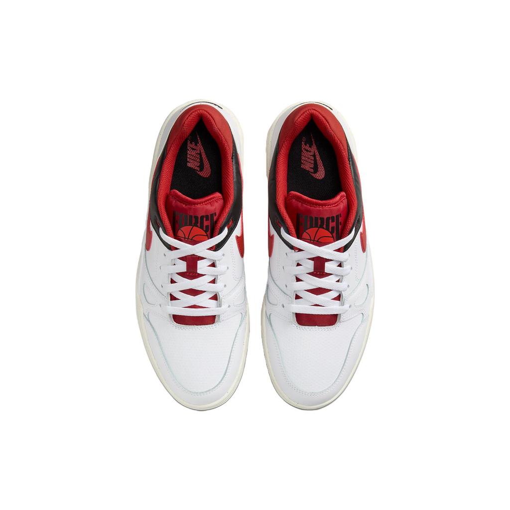 New Nike Full Force Low White Red Black FB1362-102