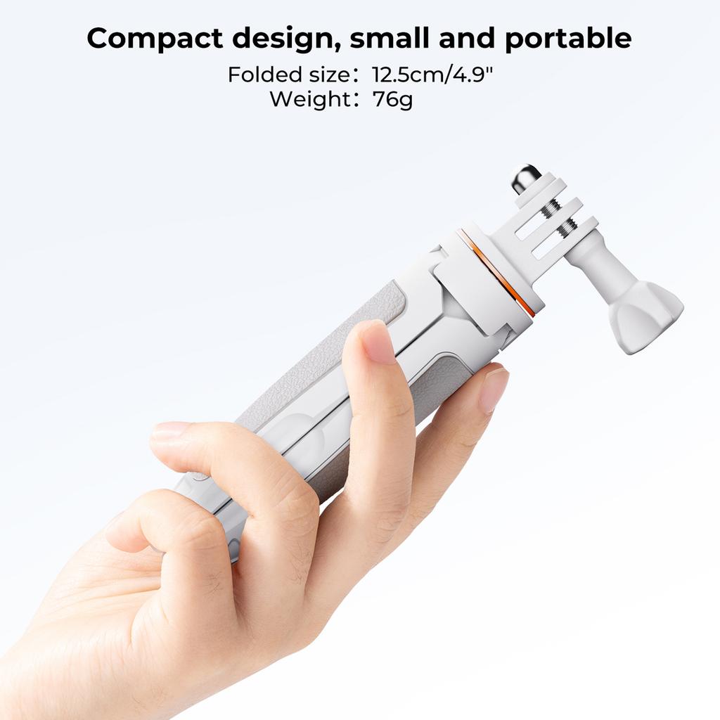 Sports Camera Extendable Selfie Stick Tripod Aluminum Alloy 32cmCelsius12.6in  . Height 2kg Load Capacity Replacement for     12C