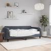 VidaXL Daybed with Mattress, Sofa Bed, Guest Bed, Bedroom Living Room Furniture, Modern, Dark Grey 3197053