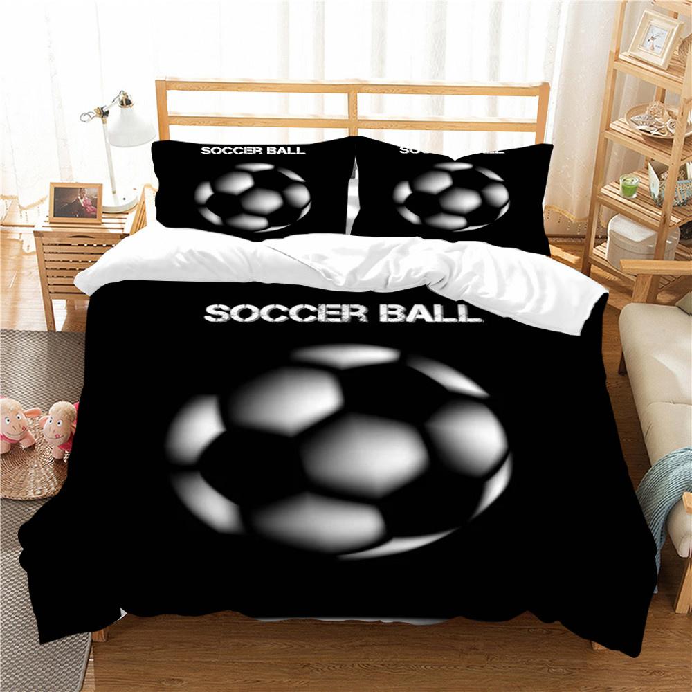 Set de lenjerie de pat cu imprimeu creativ Copii Adolescenți Seturi de lenjerie de pat dublu King Size Textile de casă de lux