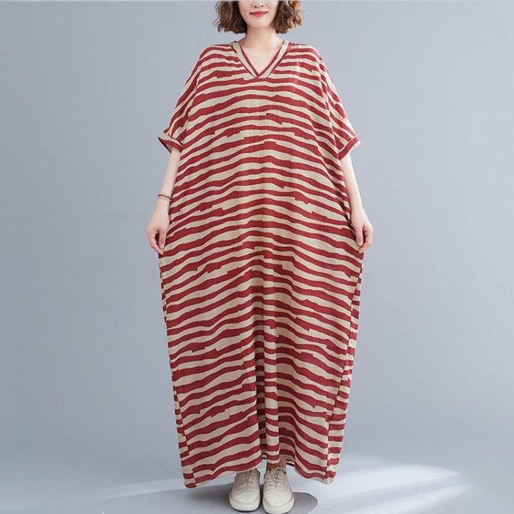 Summer Loose Women Casual Dress Maxi Plus Size Long