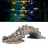Aquarium Arch Bridge Resin Safe Simulation Decoration Fish   Bridge Ornament for Landscaping