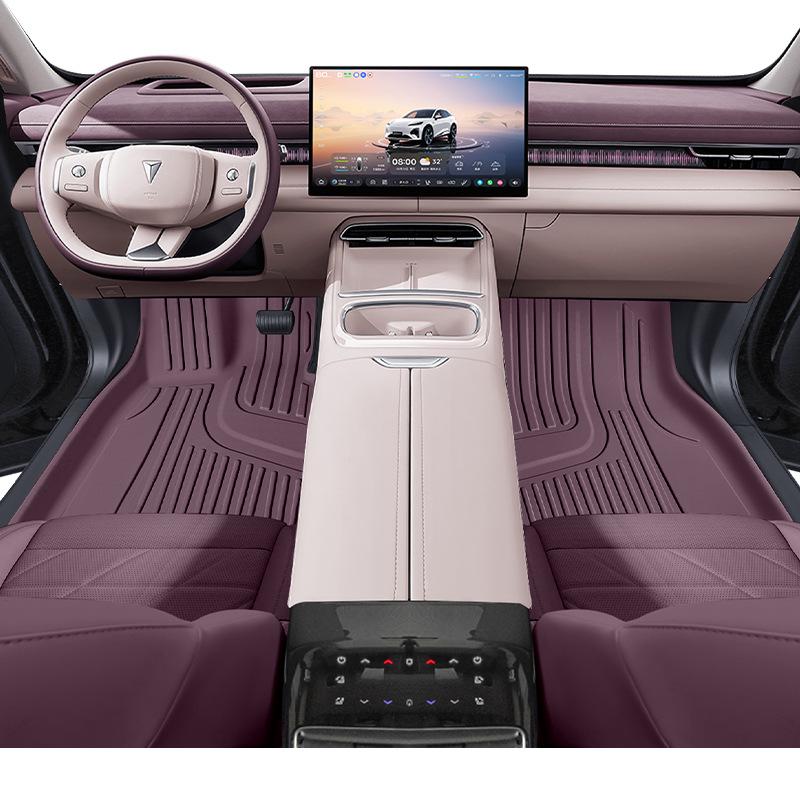Deep Blue S07 TPE Full Coverage Waterproof Floor Mats for S7 - Interior Modification Carpet