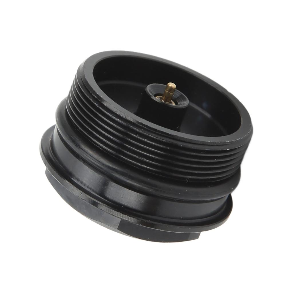 front fork valve nut made of aluminum alloy (approx. 17g), suitable for 34mm inner tube forks, with replaceable valve + , suitab