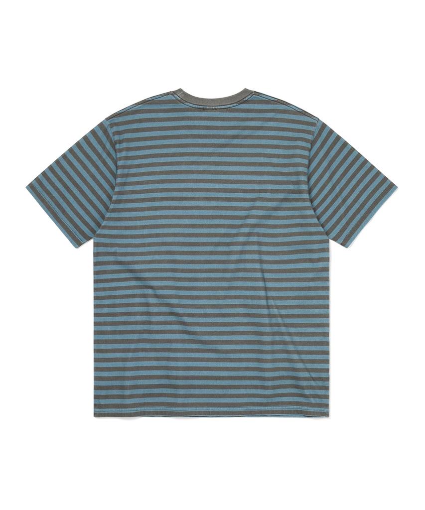 THISISNEVERTHAT Printed Striped Tee Green