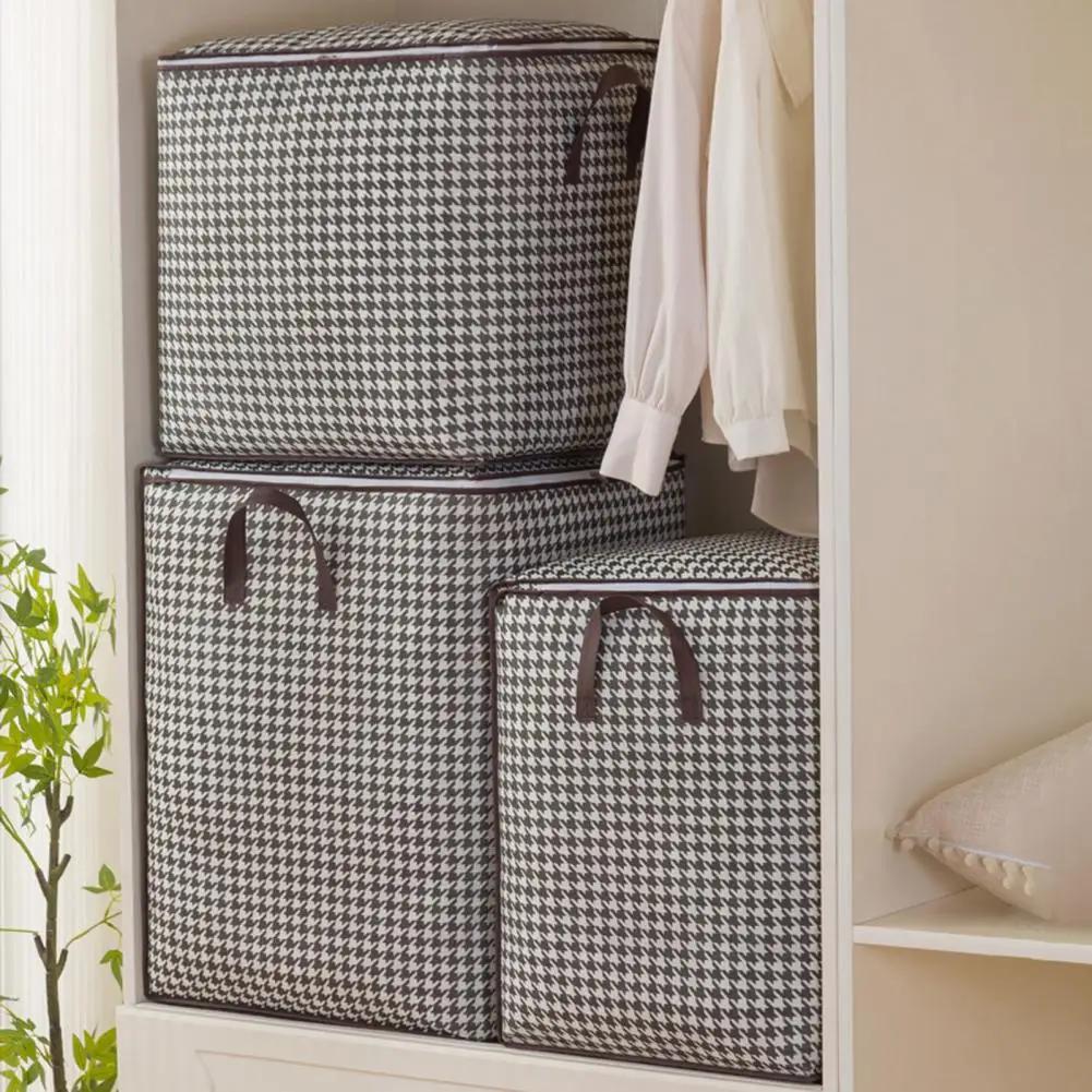 Storage Pouch Durable Zippered Storage Bags with Reinforced  Moisture-proof Drawers for Clothes Folding Bag Hangingbig Bags