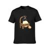Angry Pingu T-Shirt Customized T Shirts Anime T-shirt Black T-shirts for Men