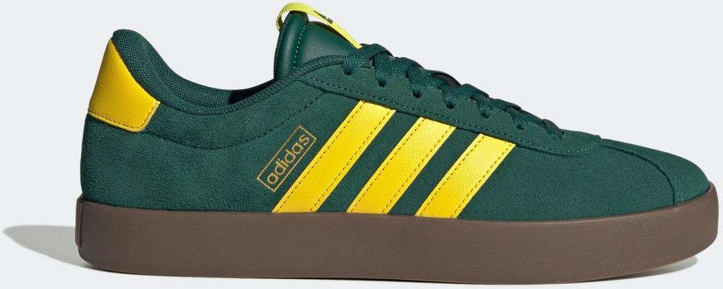 Кроссовки Adidas VL Court 3.0 телесного зеленого/желтого/золотого металлика
