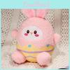 Entzückliche 25cm Plüsch-Osterhase Figur Weich und Kuschelig Feiertagsdekoration Geschenk für Kinder
