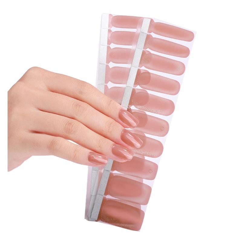 1 Sheet Nail Stickers Nail Strips Self-Adhesive DIY Nail Art Perfect for Nail Enthusiasts and Professional Manicurists