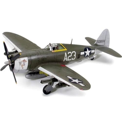 TAMIYA 1/72 Warbird Collection No.69 US Army Republic P-47D Thunderbolt Razorback Plastic Model 60769
