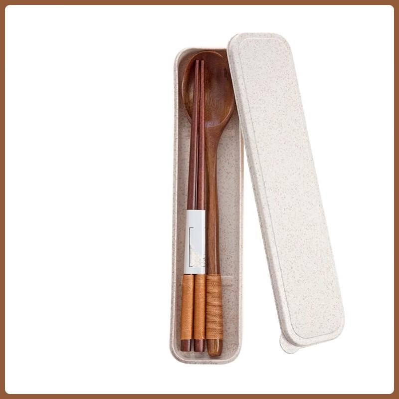 ZISIZ Portable Spoon & Chopsticks Travel Set (2-Pack)