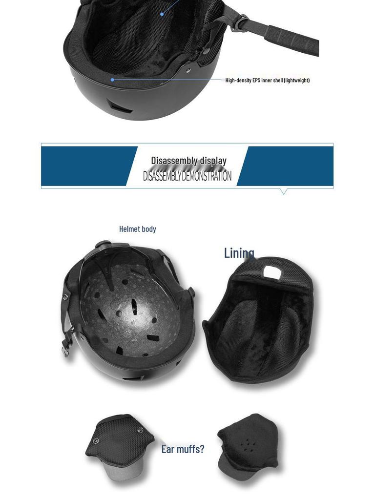 Adjustable Ski & Snowboard Helmet for Men, Women, and Youth