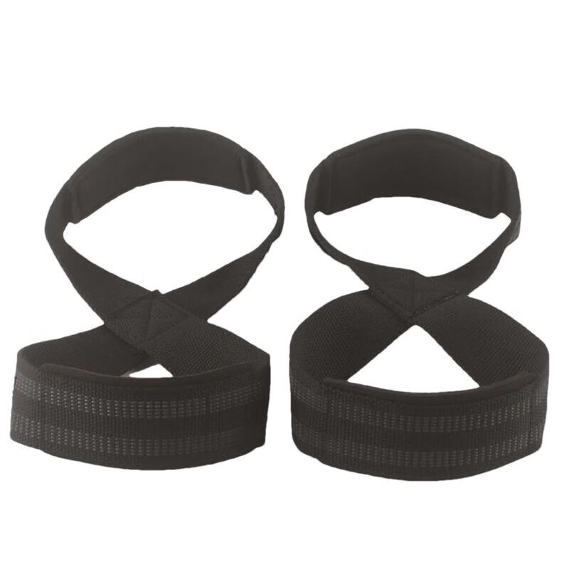 Yimai 8-Shape Anti-Slip Cotton Lifting Straps with Wrist Support