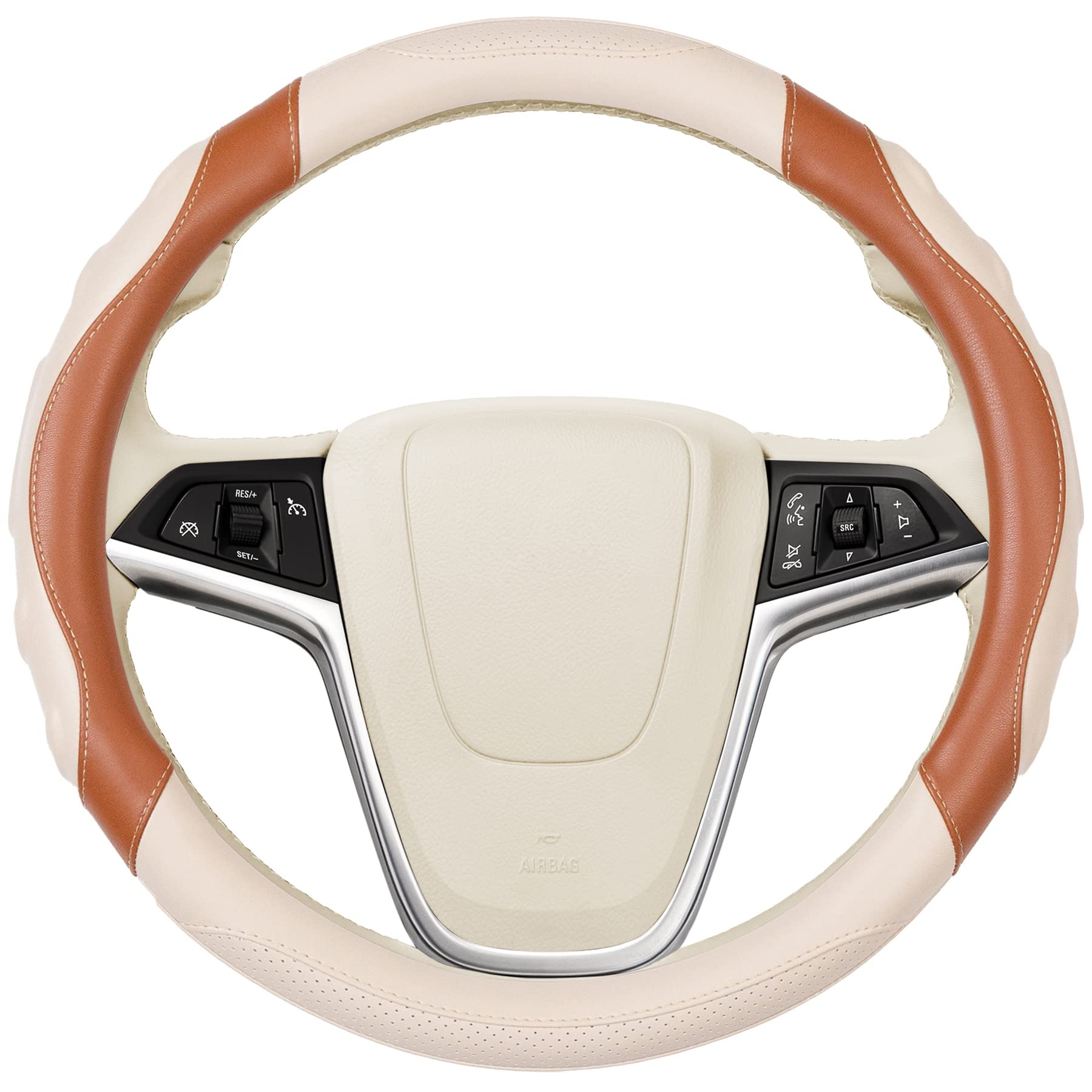 

AURAX Рулевое колесо S Light Regular Рулевое колесо 3D Чехол, Размер, Автомобиль, Автомобиль, Чехол, 36.5-37.9 см, Рукоятка, Противоскользящий (бежевый) бежевый