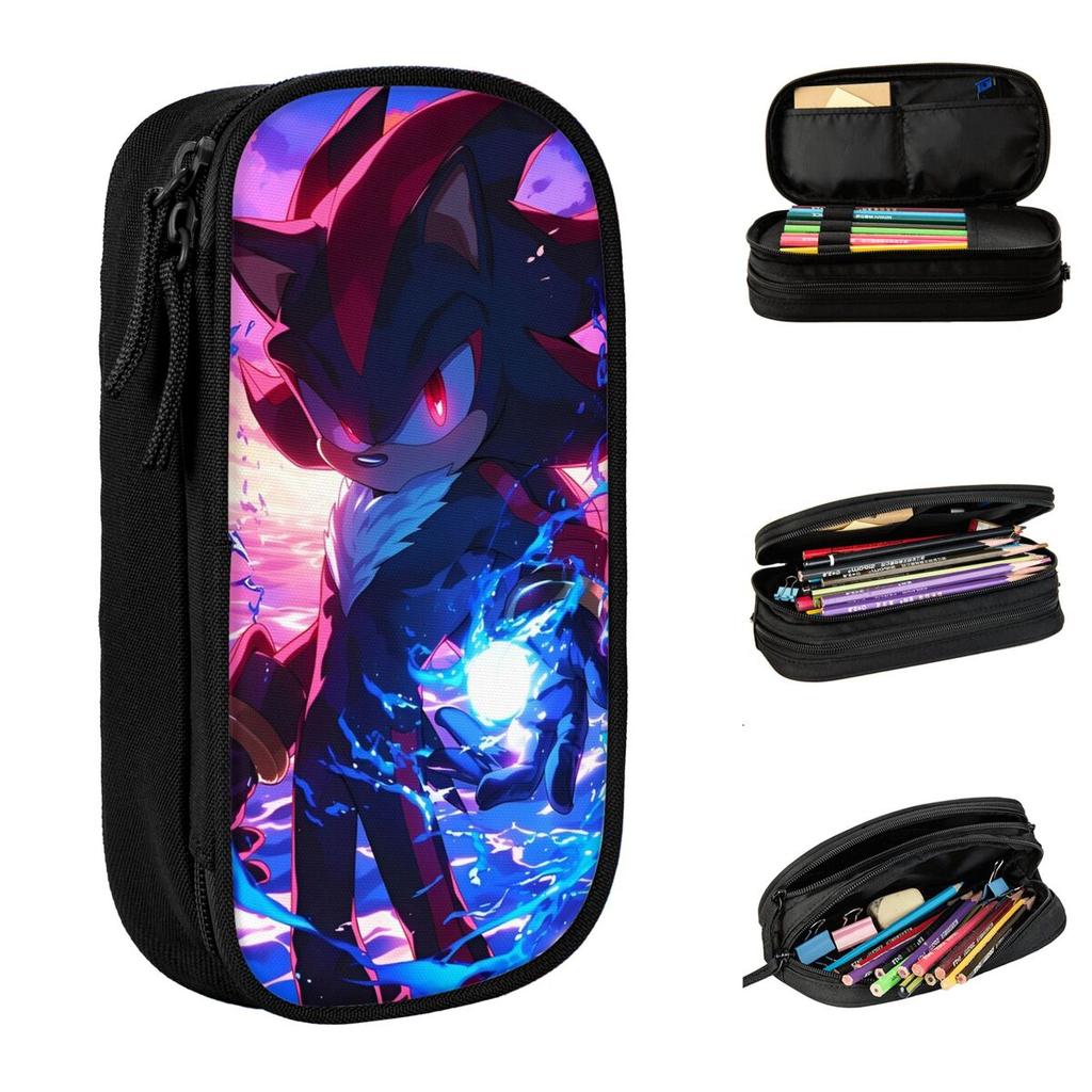 Sonices Game Pencil Case New Pen Bag Kids Big Capacity Office Gift Pencil Box