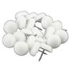 100x 14mm Felt Feet Pad Skid Glide Nail Protector Furniture Chair Table Leg-a1 - Miao